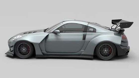 Air Knife FRP Nissan 350z Wide Body Kit Side Skirts OEM Voor- en achterbumper