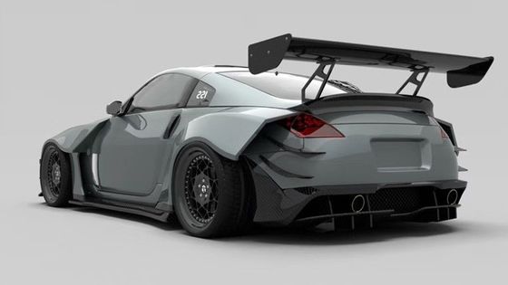 Air Knife FRP Nissan 350z Wide Body Kit Side Skirts OEM Voor- en achterbumper