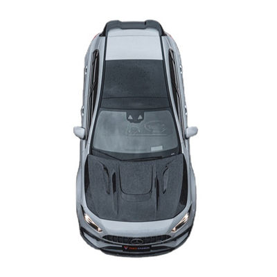 Nieuw product Carbon Fiber Body Kit voor Mercedes CLA45S W177 CLA45S W177 Carbon Fiber Front Shovel Diffuser Spoiler