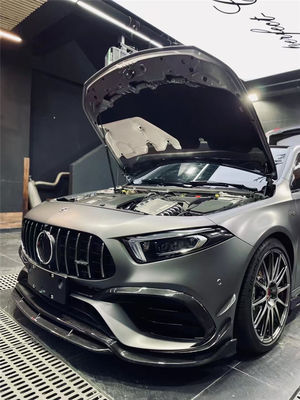 Nieuw product Carbon Fiber Body Kit voor Mercedes CLA45S W177 CLA45S W177 Carbon Fiber Front Shovel Diffuser Spoiler