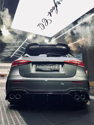Nieuw product Carbon Fiber Body Kit voor Mercedes CLA45S W177 CLA45S W177 Carbon Fiber Front Shovel Diffuser Spoiler