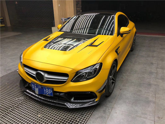 Carbon Fiber Cover voor Benz C63 Coupe Carbon Fiber Material C63 Carbon Fiber Hood Motor Hood