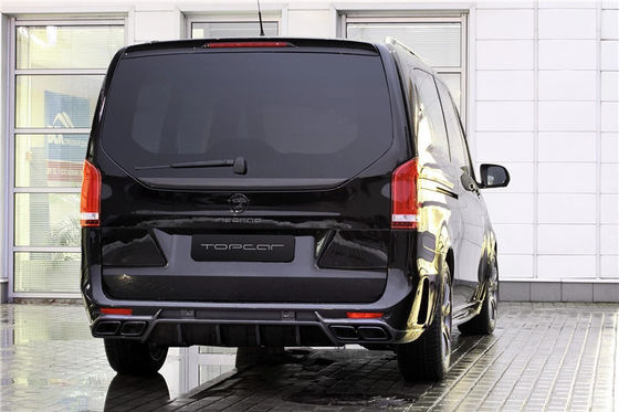 Body Kit voor Benz Vito V260 FRP+ Carbon Fiber Materials Vito V260 Upgraded TOPCAR Style Voor- en achterbumper body kits