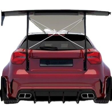 Voor Mercedes AMG A45 Carbon Fiber Body Kit A45 Upgraded Top Style Front Spade Diffuser Spoiler Wide-body Kit