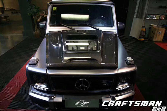 Voor Benz G-klasse W463 W464 Carbon Fiber Hood G500G55G63G350 IMP Transparent Style Machine Cover