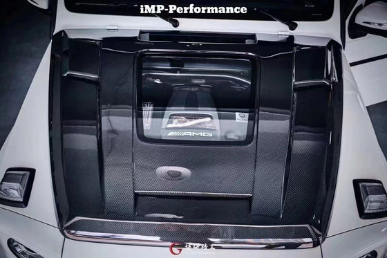 Voor Benz G-klasse W463 W464 Carbon Fiber Hood G500G55G63G350 IMP Transparent Style Machine Cover