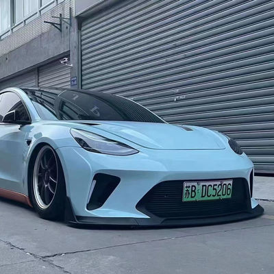 Nieuw product Model 3 Body Kit Model 3 Voor- en achterbumpers 2019-2022 Harsvezel