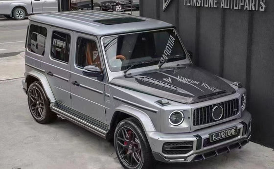 Voor Benz G-klasse W464 W463 G500 G550 G63 G350 Carbon Fiber Machine Cover W464 W463 Upgrade Topcar Style Cover
