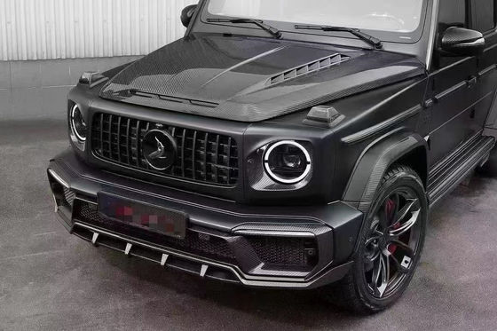 Voor Benz G-klasse W464 W463 G500 G550 G63 G350 Carbon Fiber Machine Cover W464 W463 Upgrade Topcar Style Cover