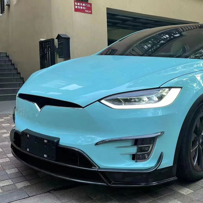 Hoogwaardige koolstofvezel model X koolstofvezel body kit model X koolstofvezel voorkant schop achterste diffuser spoiler zijkant rok