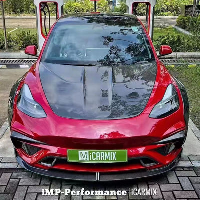 Nieuw product Model 3 Wide Bodyki voor de Tesla Model 3 Body Kit Upgrade IMP Style Voor- en achterbumper spoilers