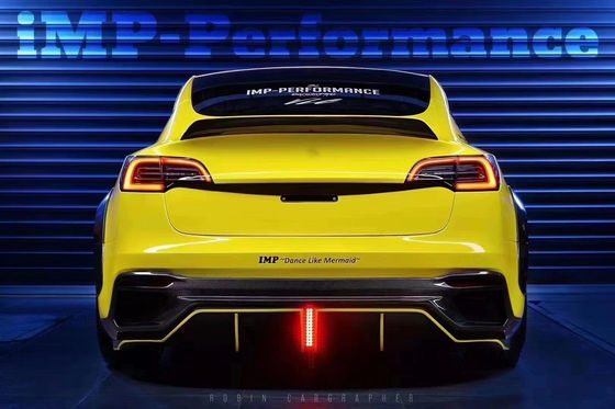 Nieuw product Model 3 Wide Bodyki voor de Tesla Model 3 Body Kit Upgrade IMP Style Voor- en achterbumper spoilers
