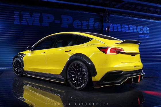Nieuw product Model 3 Wide Bodyki voor de Tesla Model 3 Body Kit Upgrade IMP Style Voor- en achterbumper spoilers