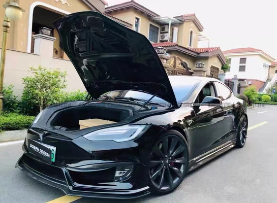 Voor Tesla Model S Body Kit MODEL S Verbeterde PD-stijl voor- en achterbumper spoiler body kits