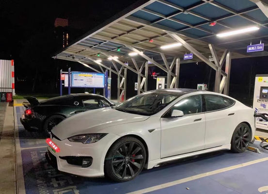 Voor Tesla Model S Body Kit MODEL S Verbeterde PD-stijl voor- en achterbumper spoiler body kits