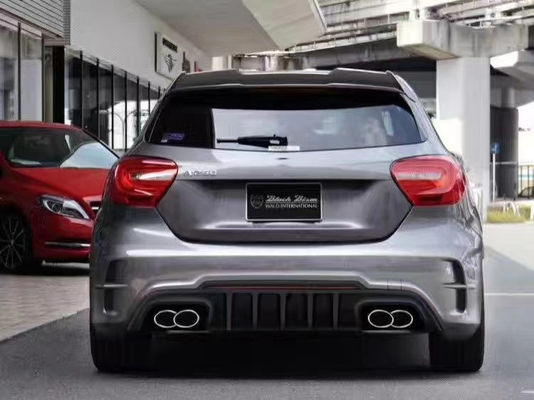 Voor Mercedes-Benz W176 A180 A200 A250 A260 A45 Body Kit W176 Upgraded WALD Style Body Kit