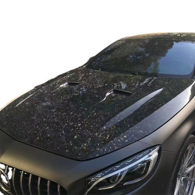 Voor Benz W217 S-klasse Coupe Carbon Fiber Cover Cursory W217 Upgraded MSY Style Machine Cover