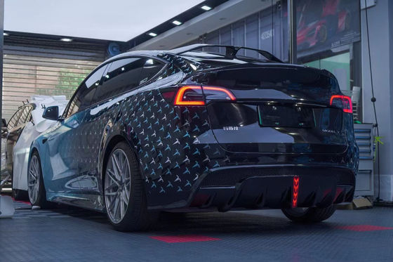 Autoonderdelen voor Tesla MODEL Y Body Kit MODEL Y Upgraded SD-stijl voor- en achterbumper spoiler Carbon Fiber Body Kit