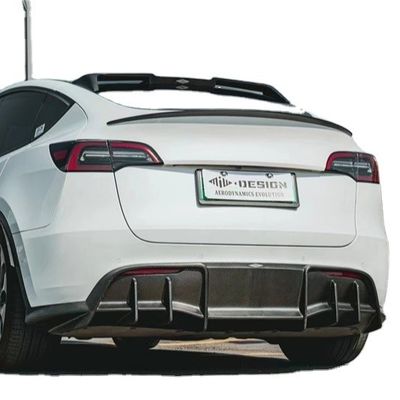 Autoonderdelen voor Tesla MODEL Y Carbon Fiber Body Kit MODEL Y Upgraded MIW-stijl Carbon Fiber Front Shovel Diffuser Spoiler Body Kit
