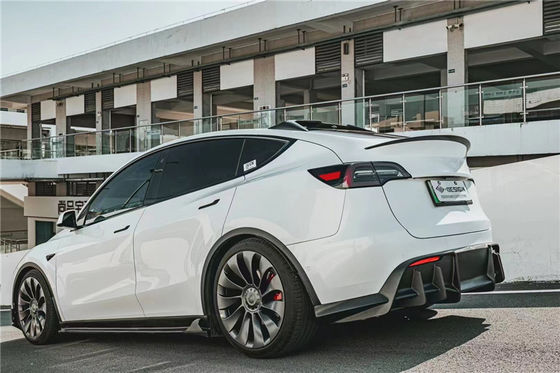 Autoonderdelen voor Tesla MODEL Y Carbon Fiber Body Kit MODEL Y Upgraded MIW-stijl Carbon Fiber Front Shovel Diffuser Spoiler Body Kit