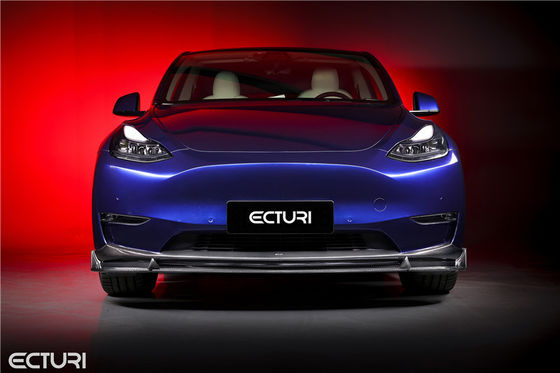 Autoonderdelen Carbon Fiber Body Kit voor Tesla MODEL Y MODEL Y Upgraded Ecturi Style Front Shovel Diffuser Spoiler Body Kit
