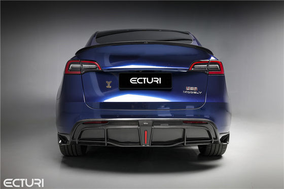 Autoonderdelen Carbon Fiber Body Kit voor Tesla MODEL Y MODEL Y Upgraded Ecturi Style Front Shovel Diffuser Spoiler Body Kit