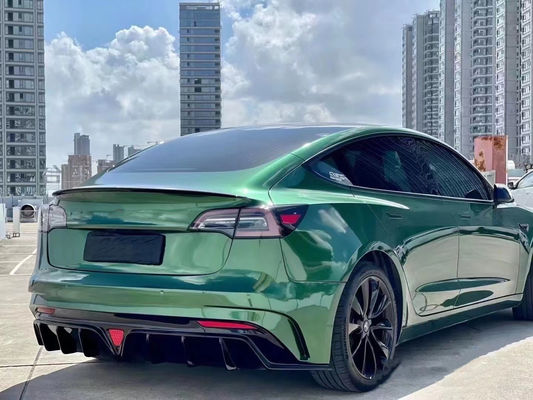 FPR 2019 Spoiler For Tesla Model 3 Body Kit 2022 ACP Style Voor- en achterbumper