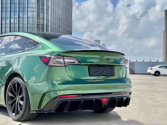 FPR 2019 Spoiler For Tesla Model 3 Body Kit 2022 ACP Style Voor- en achterbumper