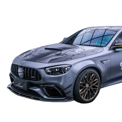 Autoonderdelen Carbon Fiber Body Kit voor Mercedes E63S E63s Carbon Fiber Front Scoop Diffuser Spoiler Carbon Fiber Hood