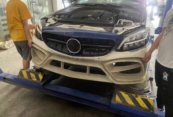 Autoonderdelen voor Mercedes W205 C180 C260 C300 Body Kit W205 C180 C260 C300 Upgraded IMP Style Front Bumper Body Kit