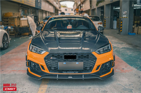 Autoonderdelen voor Audi A5 S5 RS5 Carbon Fiber Hood A5 S5 RS5 Upgraded Transparent Style Hood Engine Hatch