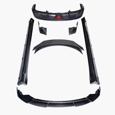 Koolstofvezel Tesla Model 3 Body Kit Nieuwe reparatie Tesla Side Skirt Front Lip Diffuser