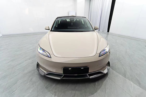 Koolstofvezel Tesla Model 3 Body Kit Nieuwe reparatie Tesla Side Skirt Front Lip Diffuser