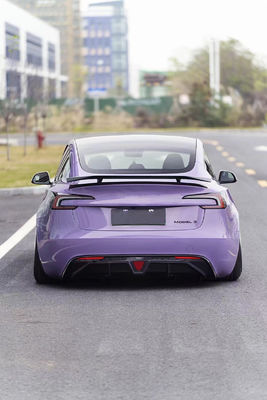 Koolstofvezel Tesla Model 3 Body Kit Nieuwe reparatie Tesla Side Skirt Front Lip Diffuser