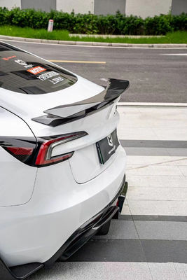 Koolstofvezel Tesla Model 3 Body Kit Nieuwe reparatie Tesla Side Skirt Front Lip Diffuser
