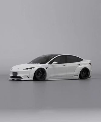 2020- Tesla Body Kit Harsvezel LB Style Tesla Model 3 Spoiler Voorlip Diffuser