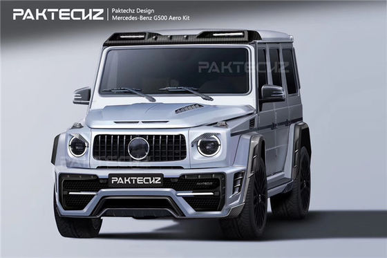 Autoonderdelen voor Mercedes W464 G500 G63 Body Kit W464 G500 G63 Opgewaardeerde Paktechz-stijl voor- en achterbumperkappen