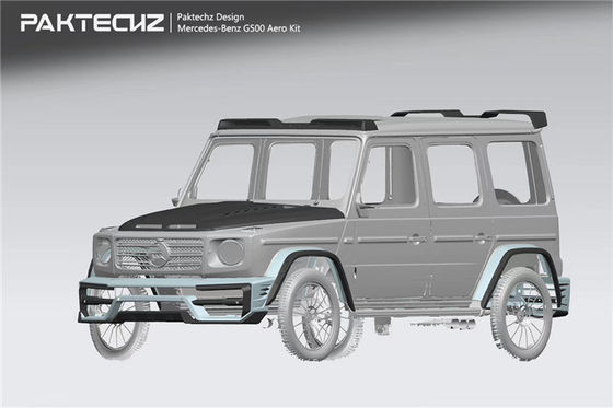 Autoonderdelen voor Mercedes W464 G500 G63 Body Kit W464 G500 G63 Opgewaardeerde Paktechz-stijl voor- en achterbumperkappen