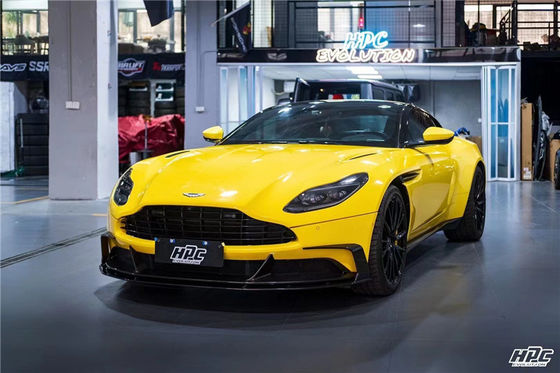 Voor Aston Martin DB11 Carbon Fiber Body Kit DB11 Upgraded PK Style Carbon Fiber Front Lip Diffuser Spoiler Hood