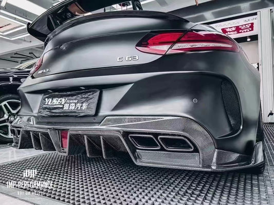 Autoonderdelen voor Mercedes C63 C63S Coupe Body Kit C63 C63S Coupe Upgraded IMP Style Voor- en achterbumper spoiler body kit