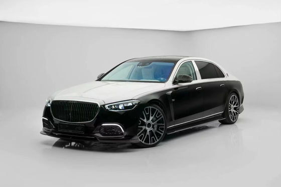 Voor Mercedes S-Klasse W223 Maybach Carbon Fiber Body Kit W223 Maybach Upgraded MSY Style Front Shovel Diffuser Spoiler