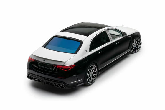 Voor Mercedes S-Klasse W223 Maybach Carbon Fiber Body Kit W223 Maybach Upgraded MSY Style Front Shovel Diffuser Spoiler