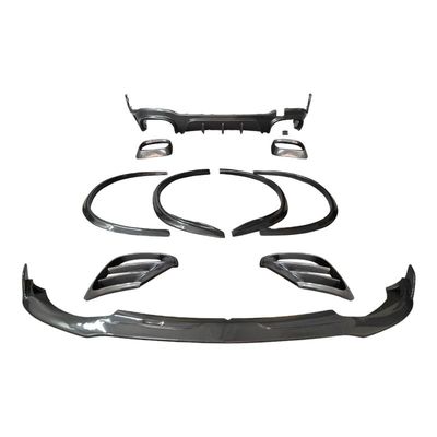 Voor Mercedes-Benz GLC63 Carbon Fiber Body Kit GLC63 Upgraded Bs Style Carbon Fiber Front Lip Diffuser Spoiler Body Kit