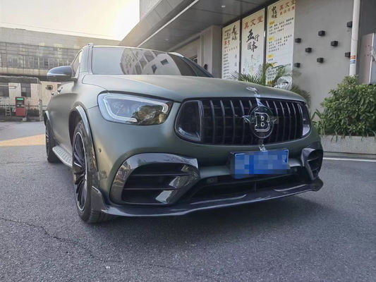 Voor Mercedes-Benz GLC63 Carbon Fiber Body Kit GLC63 Upgraded Bs Style Carbon Fiber Front Lip Diffuser Spoiler Body Kit
