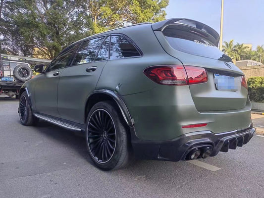 Voor Mercedes-Benz GLC63 Carbon Fiber Body Kit GLC63 Upgraded Bs Style Carbon Fiber Front Lip Diffuser Spoiler Body Kit