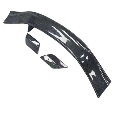 Bright Black Aston Martin Body Kit DBX MSY Stijl Carbon Fiber Spoiler Wing