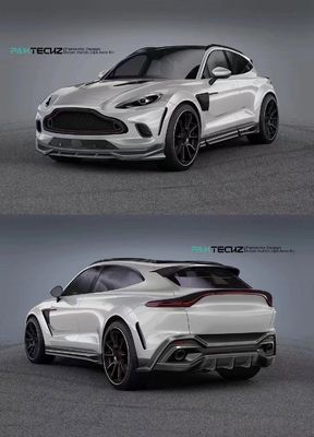 Autoonderdelen Dbx Body Kit Grijs Voorlip Splitter Op maat Hood Top Wing
