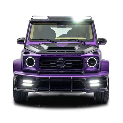 Voor Mercedes W464 G500 G63 Carbon Fiber Body Kit W464 Upgraded MSY P920 Style Voor- en achterbumper spoiler hood body kit