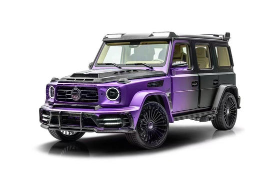 Voor Mercedes W464 G500 G63 Carbon Fiber Body Kit W464 Upgraded MSY P920 Style Voor- en achterbumper spoiler hood body kit