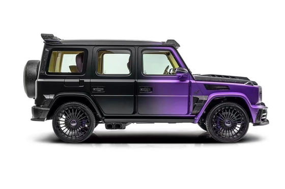 Voor Mercedes W464 G500 G63 Carbon Fiber Body Kit W464 Upgraded MSY P920 Style Voor- en achterbumper spoiler hood body kit